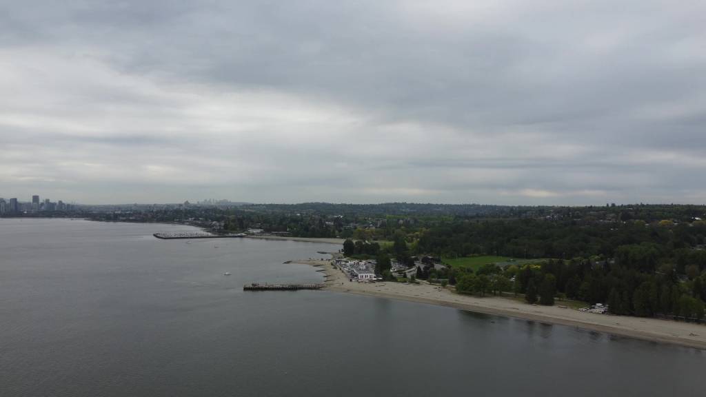 Bonus aerial view of Vancouver, BC